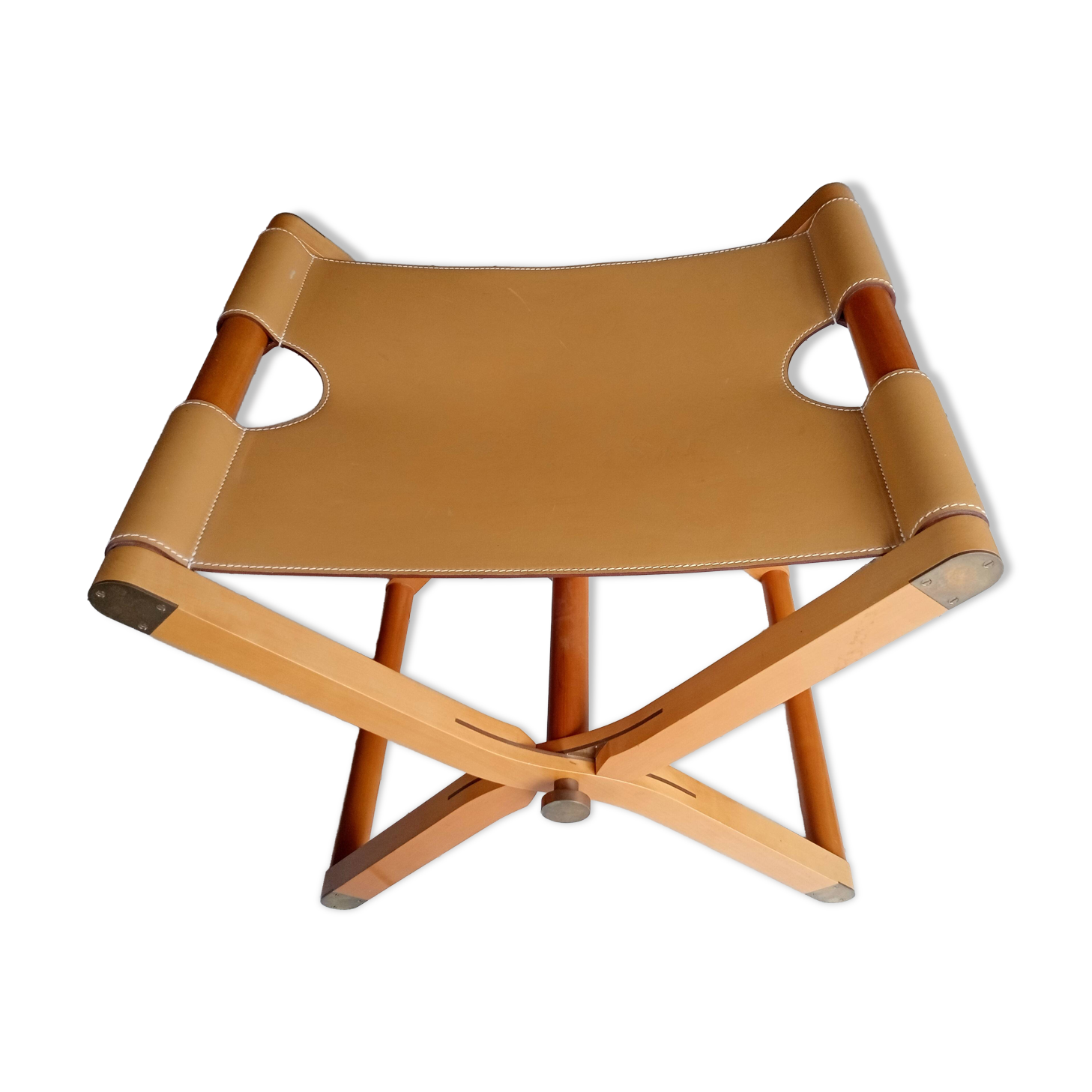 Folding stool, Rena Dumas, Pippa, Hermès