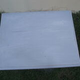 Old painted bedside shabby chic louis XVI style