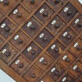 Jeweller's / Watchmaker's Cabinet in French Oak, Early 20th Century
