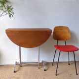 Vintage adjustable folding table