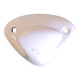 Wall-mounted coat hook in porcelain - mid 20th century