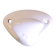 Wall-mounted coat hook in porcelain - mid 20th century