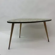 Table d'appoint en mosaïque de style mid-century, années 1960