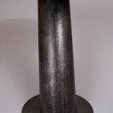 Solid wood sculptural side table, original contemporary design, logniture