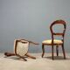 Louis-Philippe chairs in walnut - Italy 19th century
