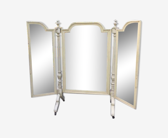 Miroir Ancien Sur Pied Triptyque 1860 Taille 170x0cm Selency Miroir Ancien Sur Pied Triptyque 1860 Taille 170x0cm Selency