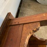 Solid wood desk with a drawer 1900