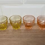 Set of 4 luminarc liquor glasses
