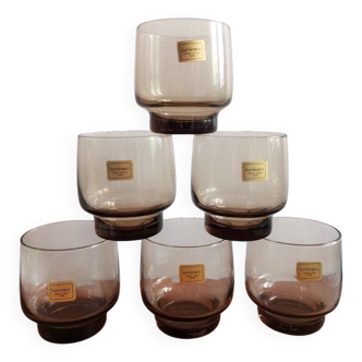 BP luminarc smoked water glass