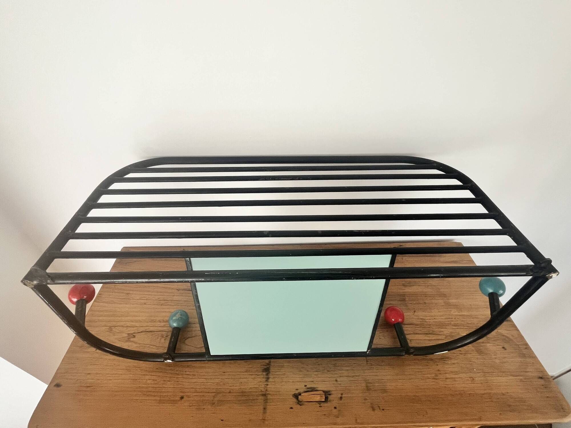 Vintage style wall coat rack Féraud