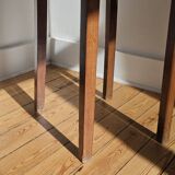 Solid wood side table - Louis XVI style