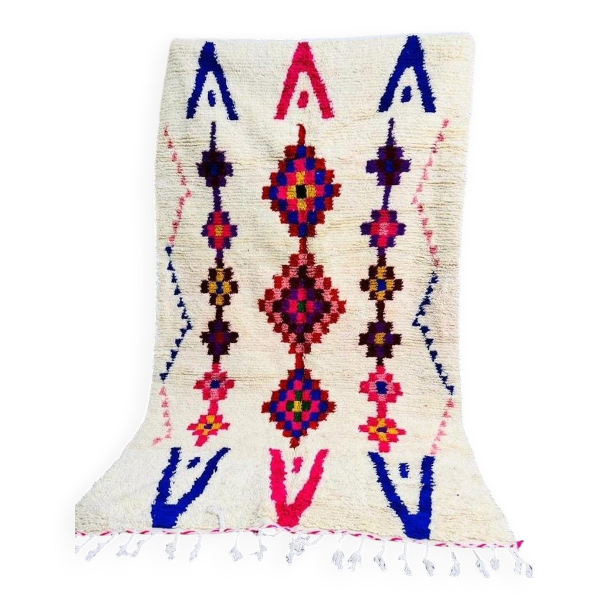 Tapis berbère fait main marocain Neuf