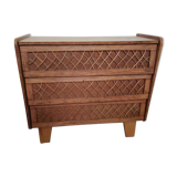 Chest of drawers typical vintage doll 60