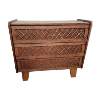 Chest of drawers typical vintage doll 60