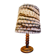 Wood and wool lamp