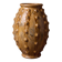 Glazed terracotta reserve jar with bulges