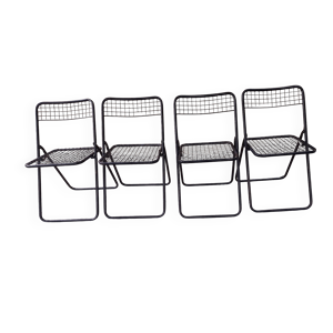 4 chaises pliantes niels - gammelgaard