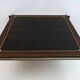 Paolo Barracchia Italian Steel and Inlaid Wood Dinning Table by Roman Deco