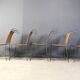 Spanish wrought iron dining chairs, 1960s