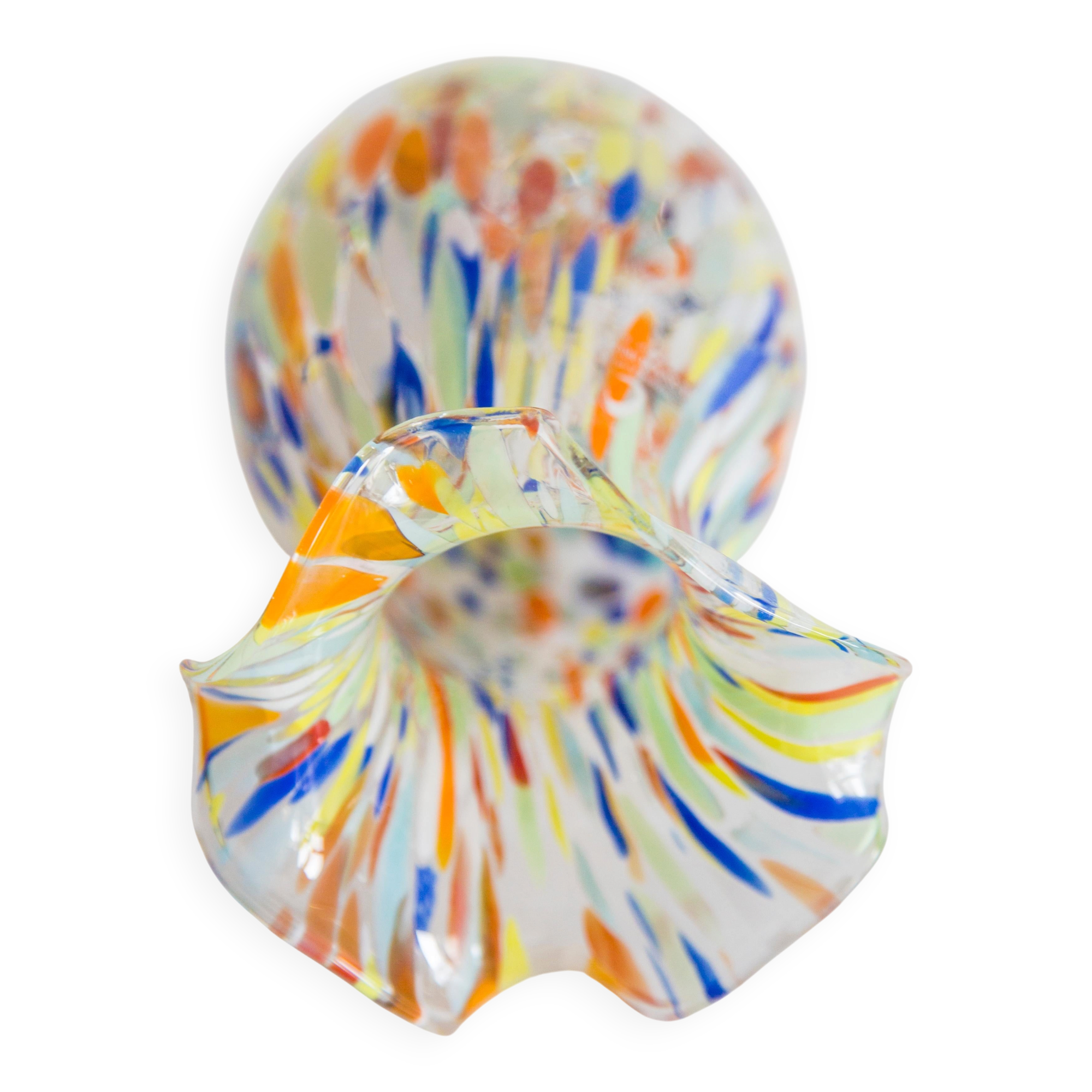 Small Vintage Murano Vase from the Mid-Century, Italy, 1960s