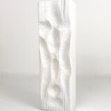 Faceted sparkling crystal glass vase by Claus Josef Riedel, Austria, 1970s.