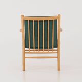 Beech armchair, Danish design, 1970s, designer: Erik Ole Jørgensen, manufac