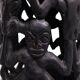 African tribal stool amileke, Cameroon Africa, 1950's