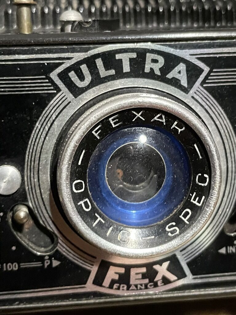 Vintage Bakelite film camera