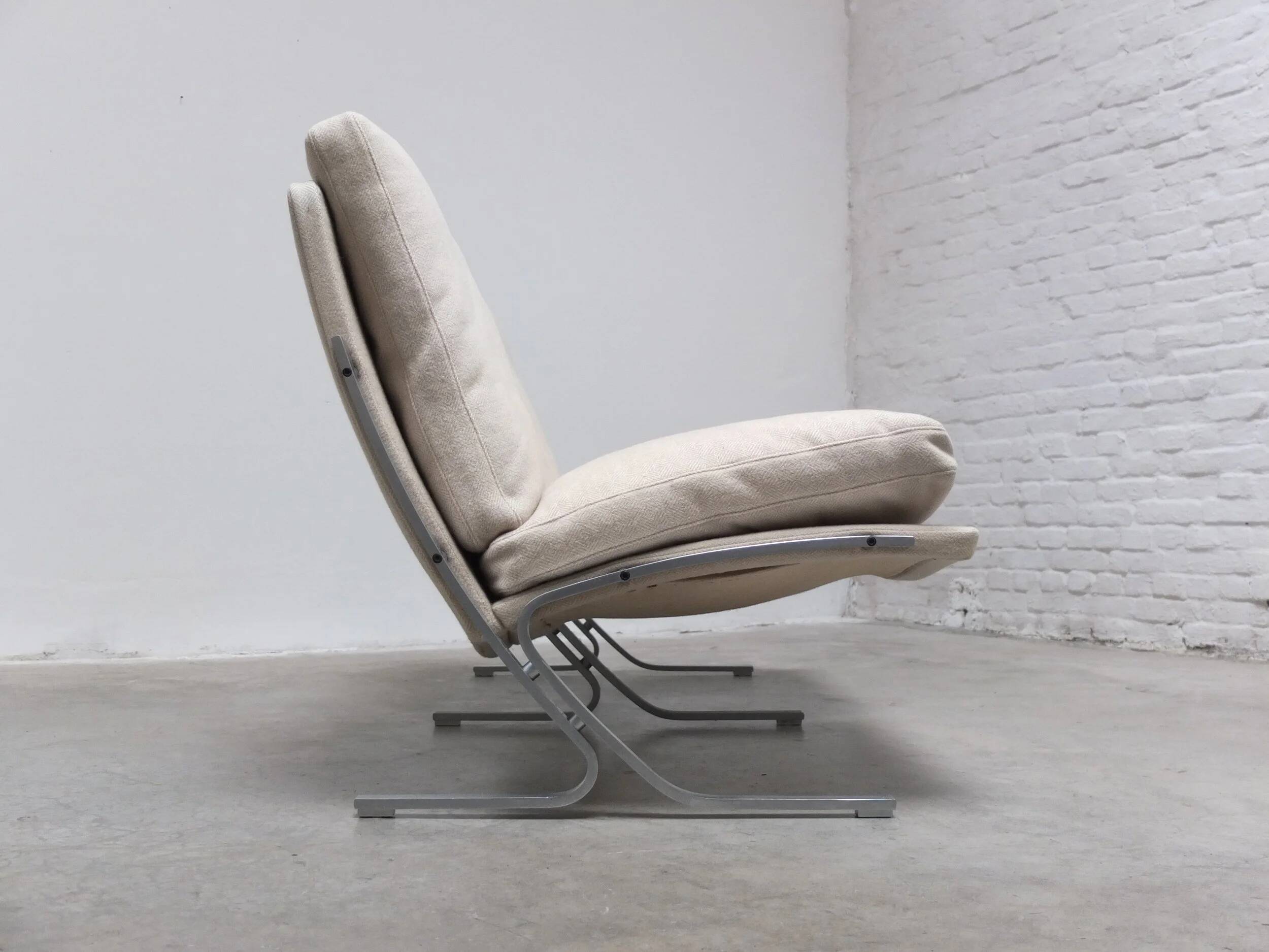Canapé 2 places unique dans le style de Fabricius & Kastholm, années 1960.