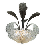 Lustre art déco barovier et toso, en verre de murano, années  1940