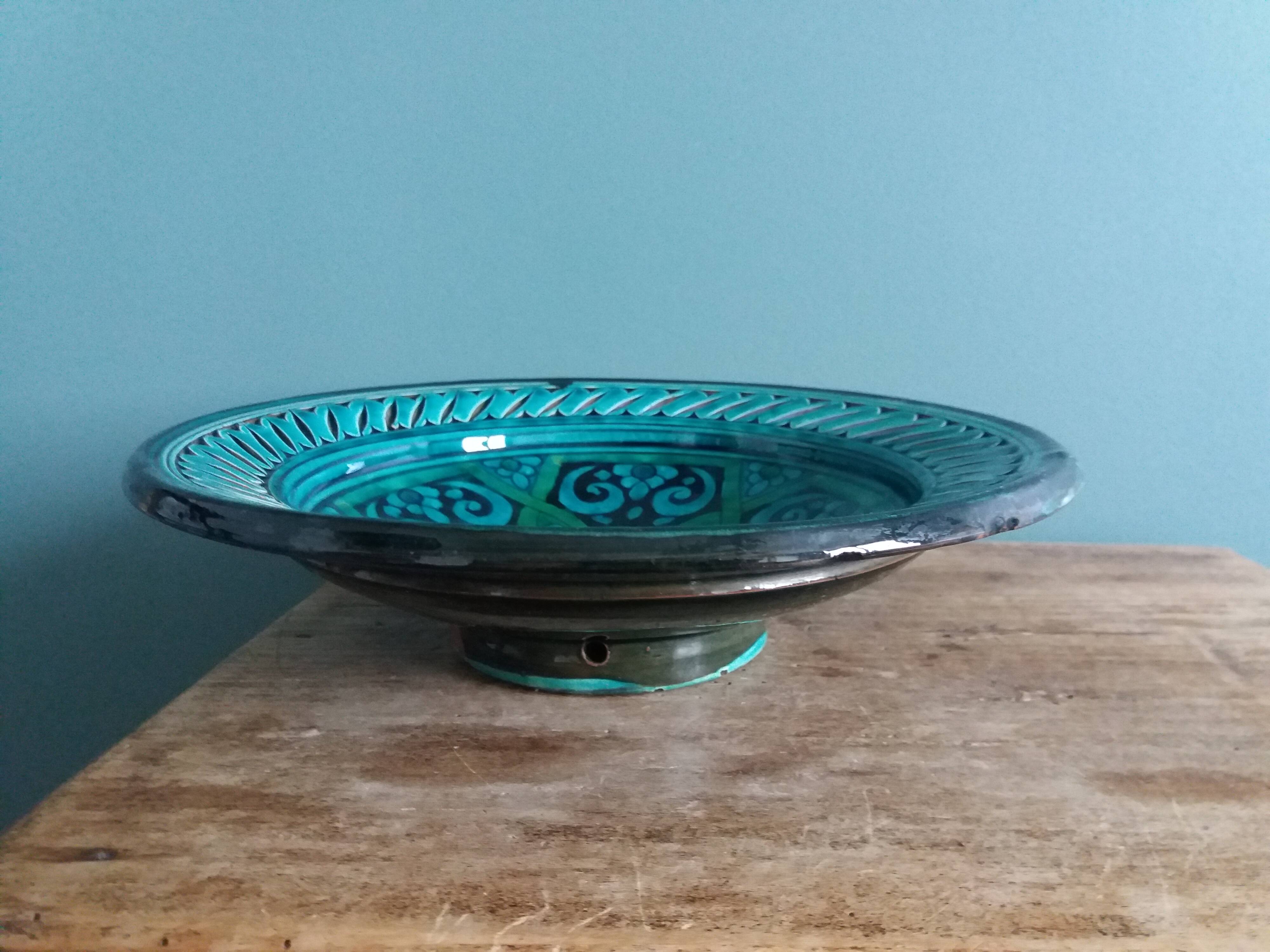 Moroccan wall decoration plate