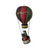 Mongolfière en bois