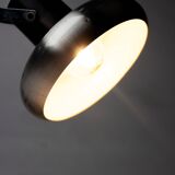 Vintage industrial chrome Aluminor lamp