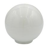 White glass globe