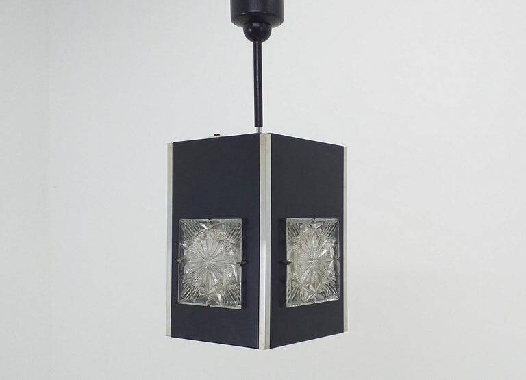 Suspension mid-century Napako, conçue par Josef Hurka, années 1970.
