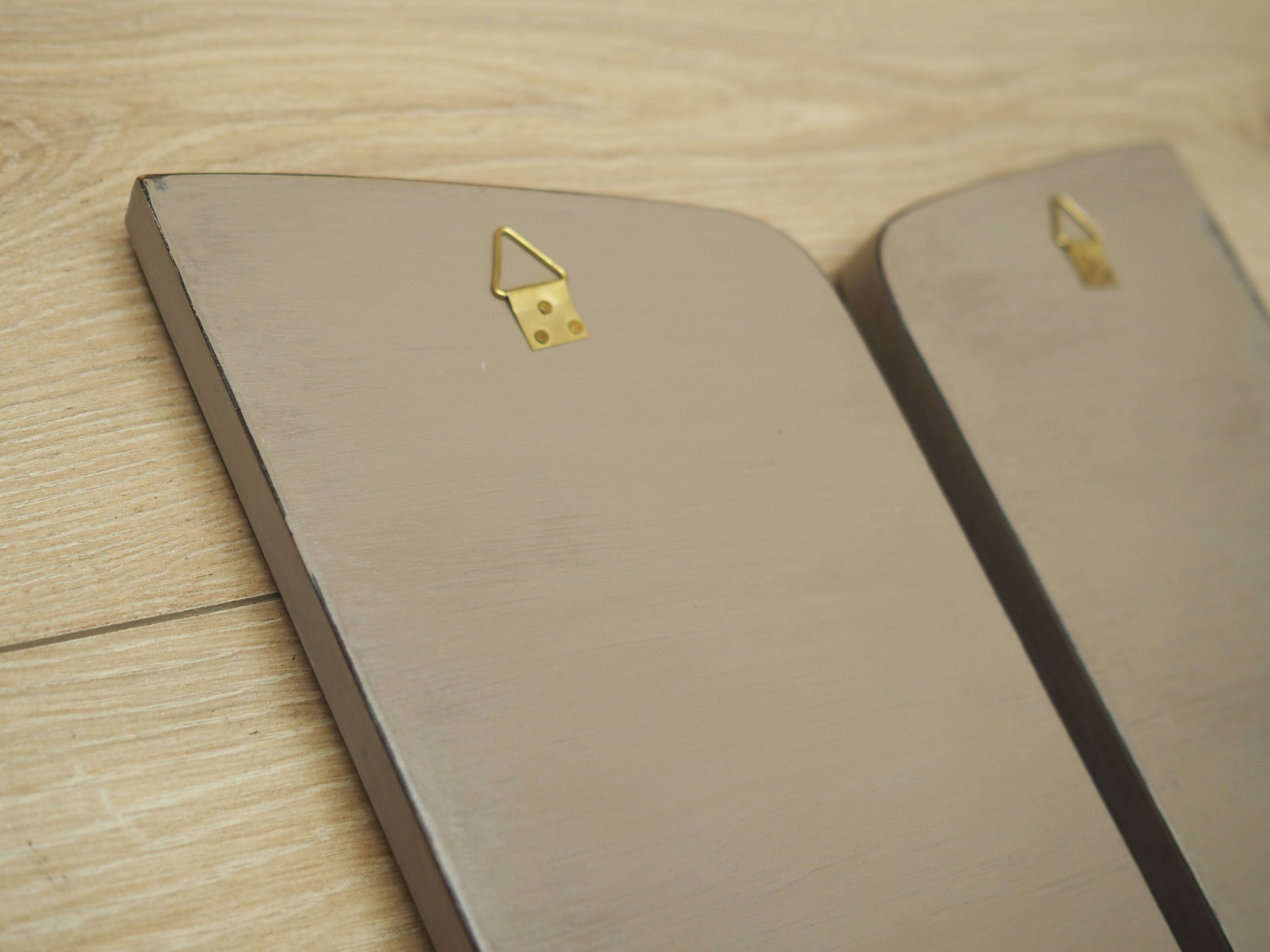 Set of two mirrors, Danish design, 1960s, production: Denmark