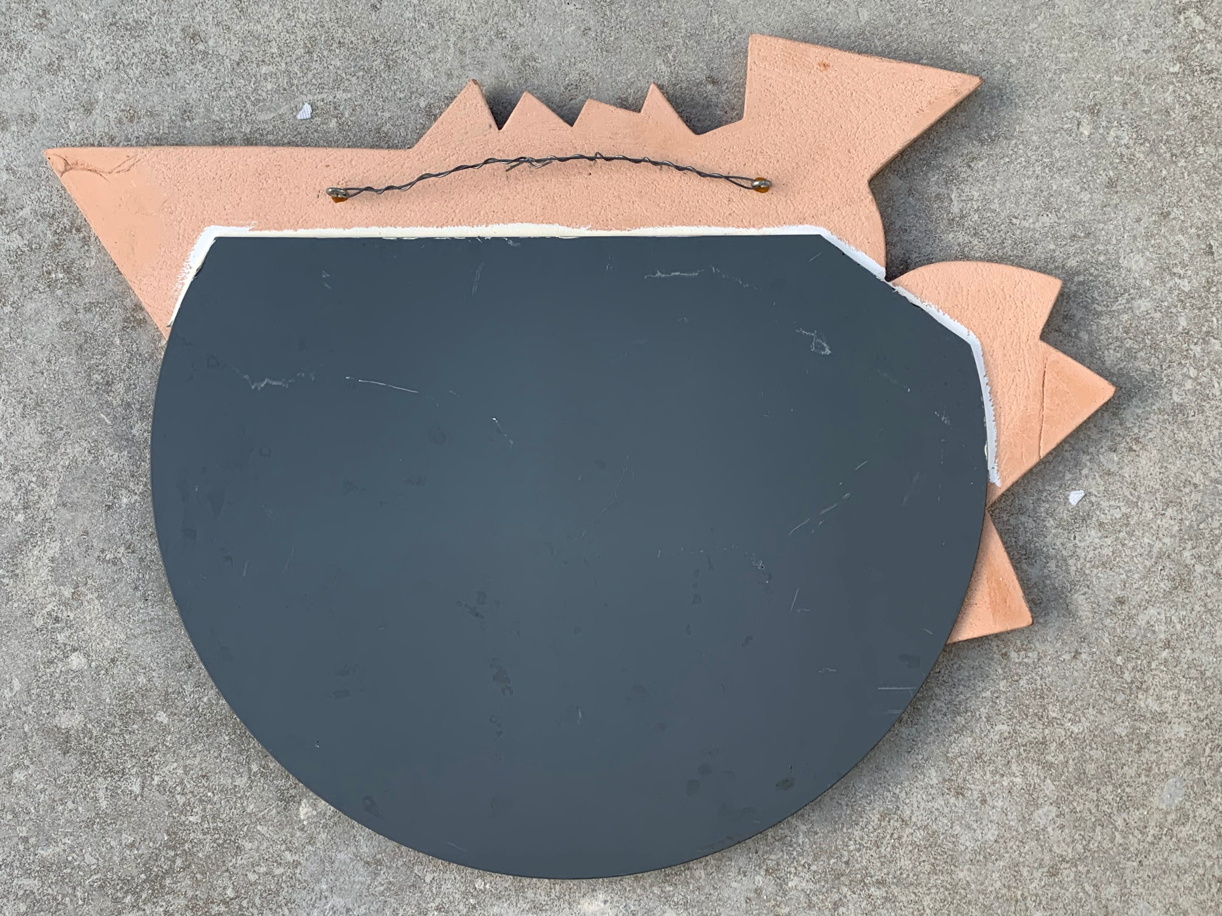 Mirror art deco style in sandstone