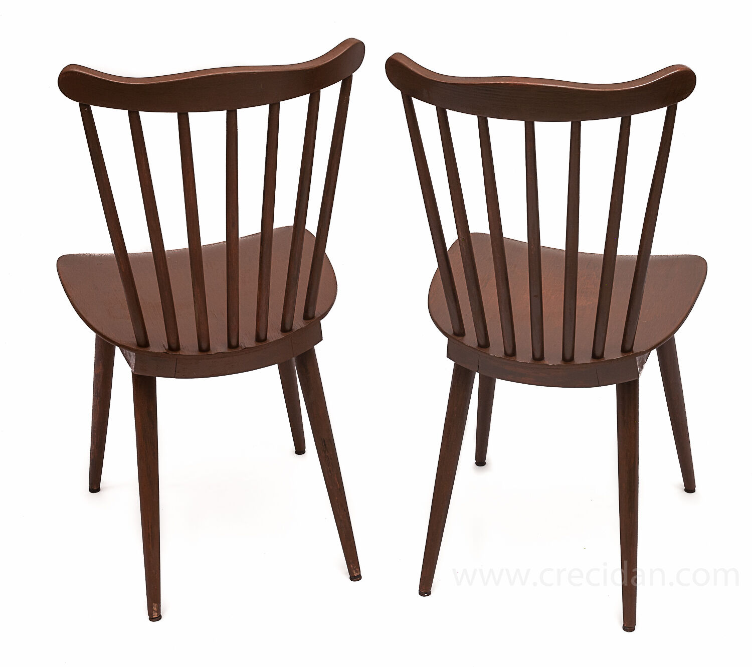 Paire de chaises bistrot vintage, 1950