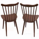 Pair of vintage bistro chairs, 1950