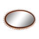 Rattan mirror