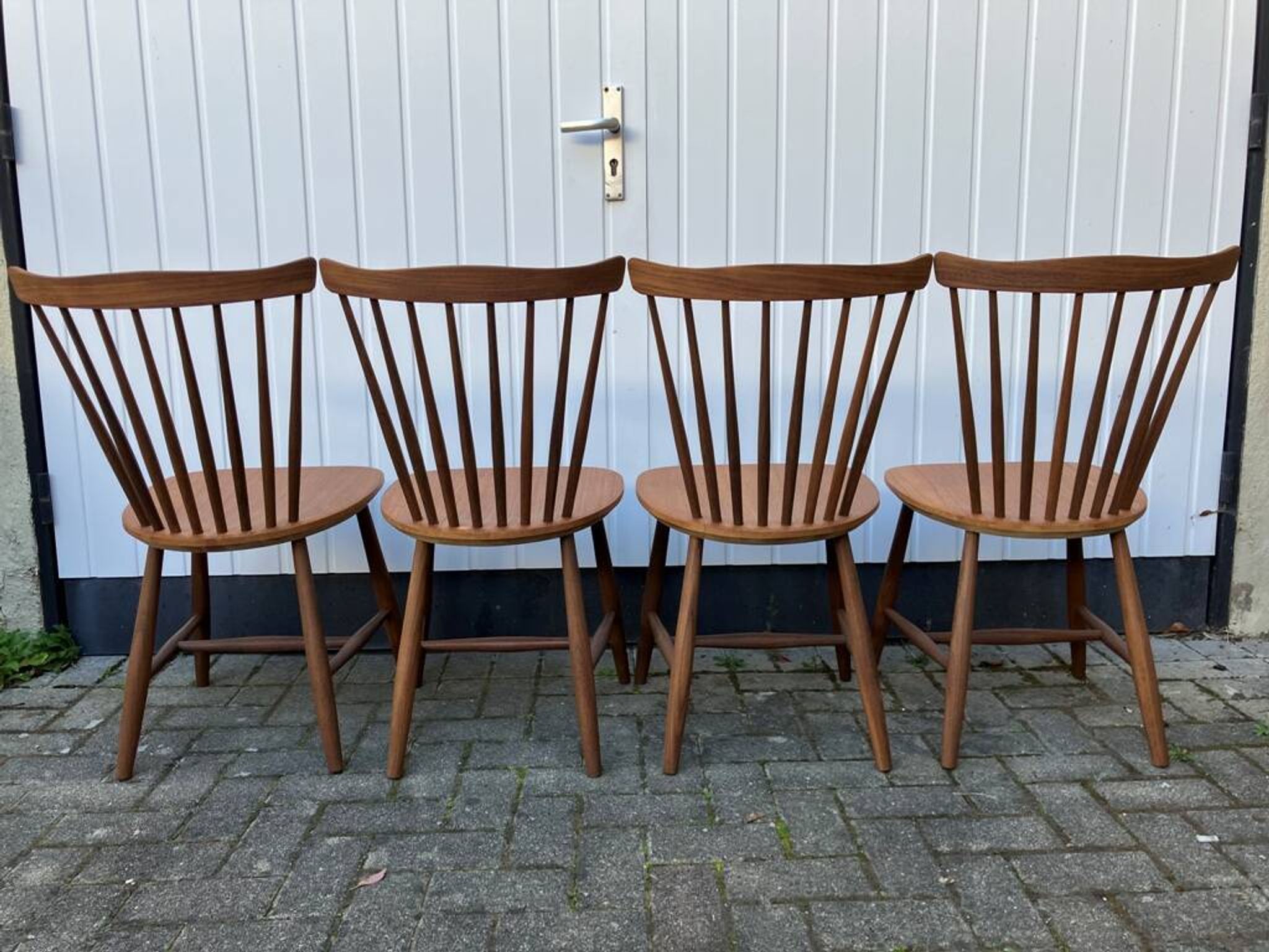 Set of 4 "SH41" Chairs by Yngve Ekström, NESTO Sweden 1960s