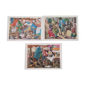 3 Irish humor Silk Screen Prints Serigraph posters