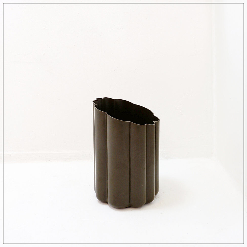 Corbeille à fleurs ou à papier  par Sergio Asti pour Bilumen, années 1970
