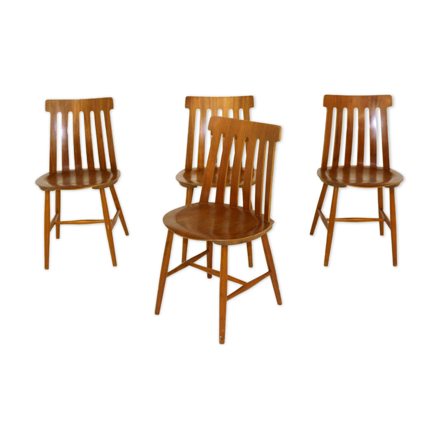 Set of 4 chairs by Jan Hallberg for Tallåsen, Sweden, 1960