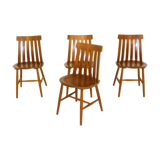 Set of 4 chairs by Jan Hallberg for Tallåsen, Sweden, 1960