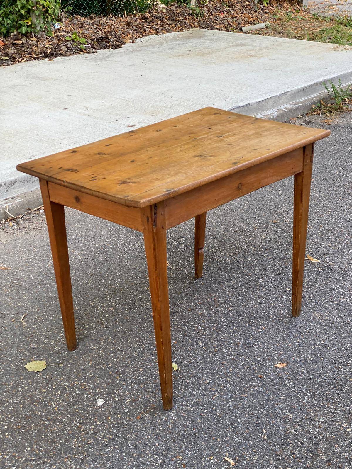Vintage solid wood office table