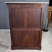 Small Secretary in Burl Mahogany Veneer, Restoration Period – Early 19th Century