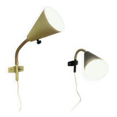 MODULAR WALL LIGHTS "1950 DESIGN".