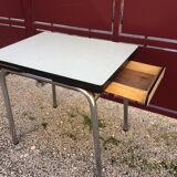 Lengthy formica table