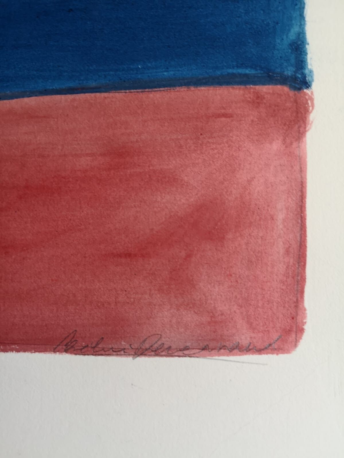 Contemporary painting signed